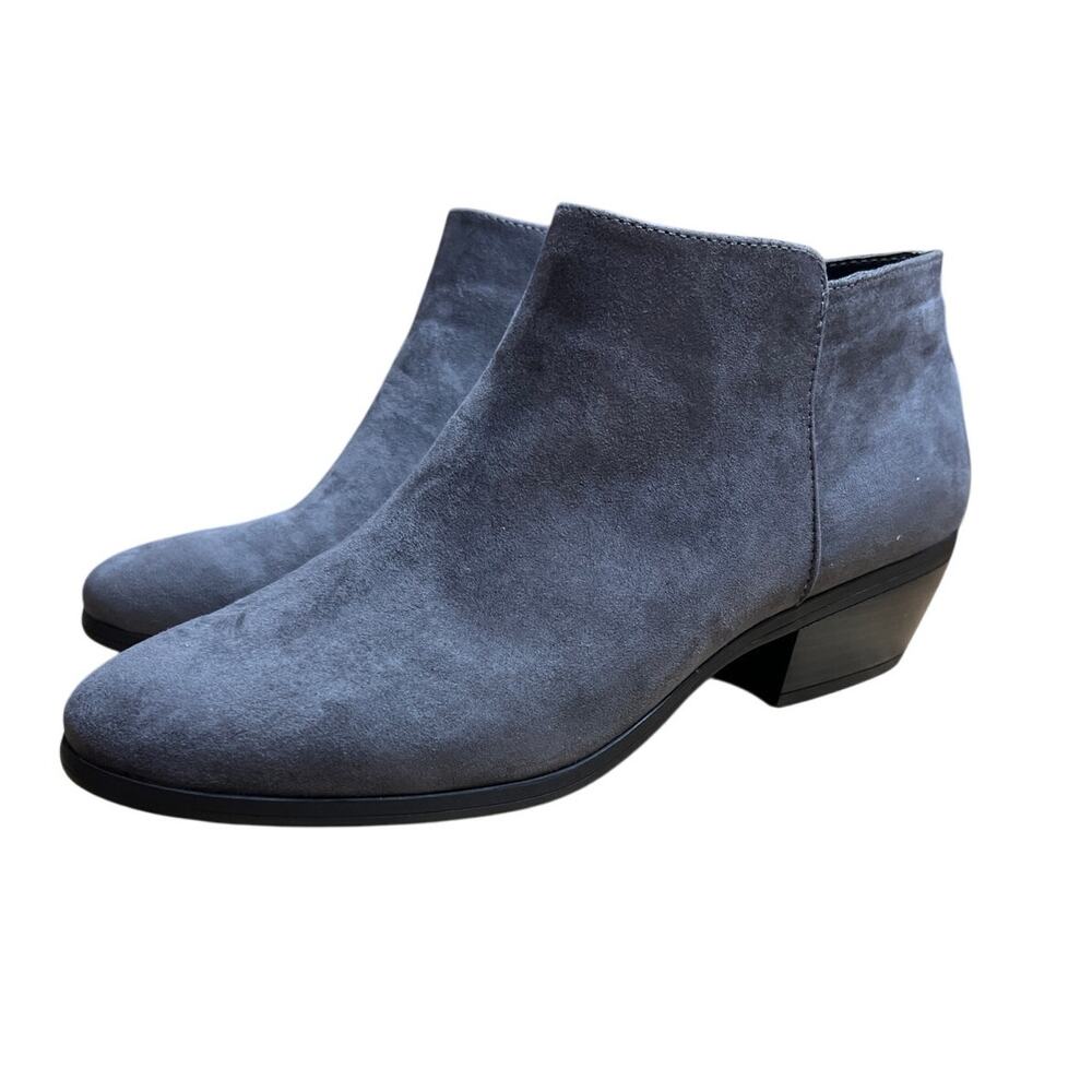 TOETOS New York Women's Boston Grey Suede Booties Size 11 New
